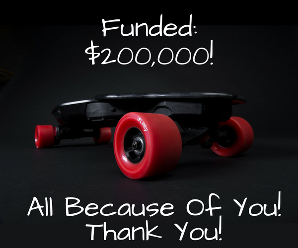 We did it – thanks to you!